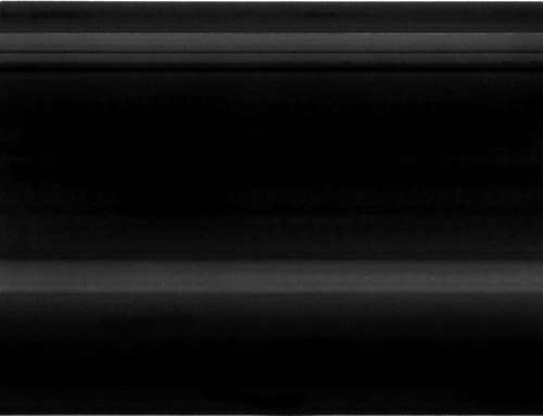 Бордюры Aparici Cool Black Zocalo, цвет чёрный, поверхность глянцевая, прямоугольник, 150x200