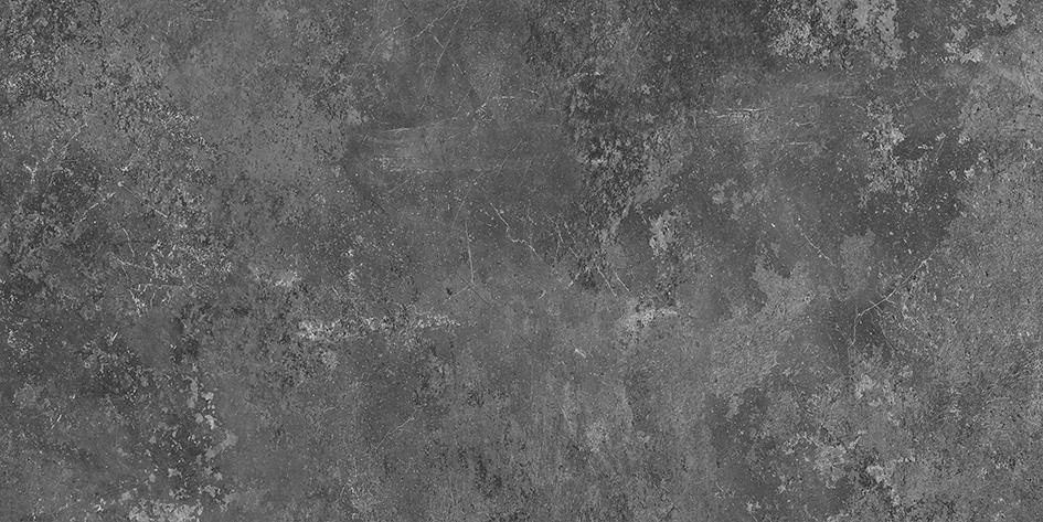 Керамическая плитка Laparet West Графитовый 34084, цвет чёрный, поверхность глянцевая, прямоугольник, 250x500