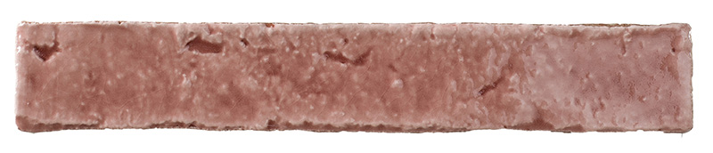 Керамическая плитка Amadis Brutalist Coralito Crackle 8436552228609, цвет розовый, поверхность глянцевая, под кирпич, 38x235