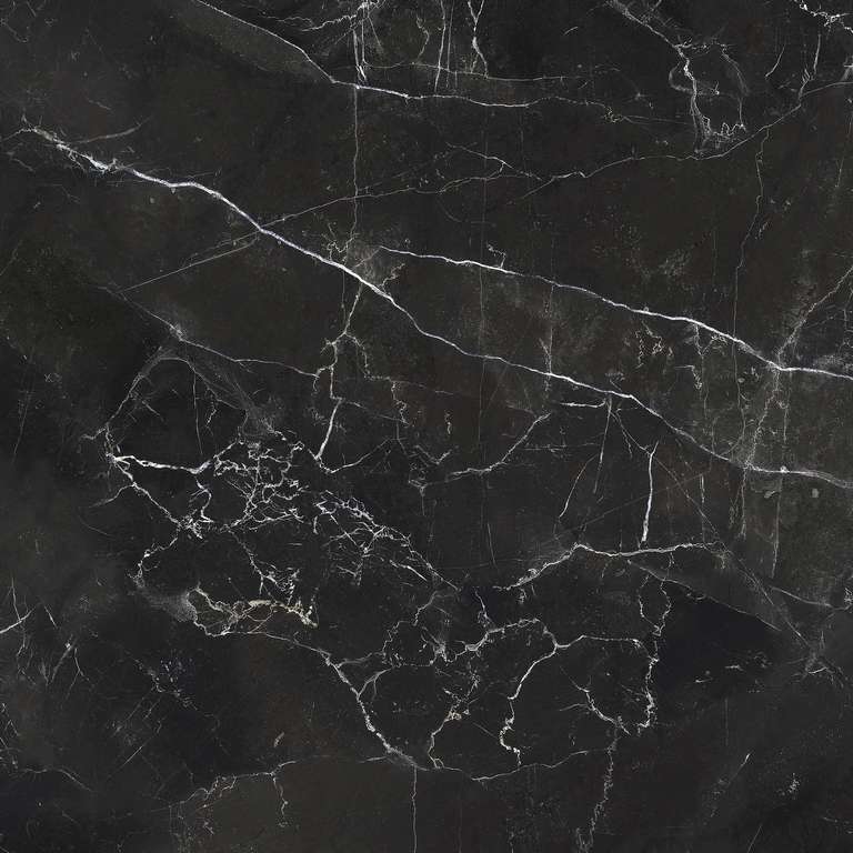 Керамогранит Керамин Монако 5, цвет чёрный, поверхность матовая, квадрат, 500x500