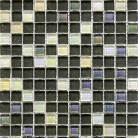 Мозаика Bars Crystal Mosaic Rainbow CM 150 (15x15 mm), цвет разноцветный, поверхность глянцевая, квадрат, 300x300