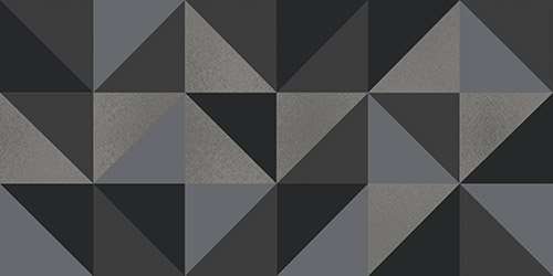 Декоративные элементы Керлайф Stella Geometrico Grigio, цвет серый, поверхность глянцевая, прямоугольник, 315x630