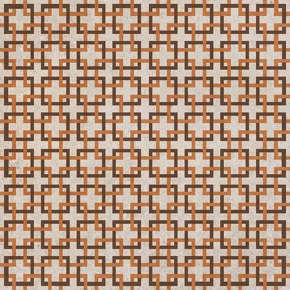 Керамогранит La Fabbrica Space Bone Cubic Nat 106080, цвет бежевый оранжевый, поверхность матовая, квадрат, 200x200