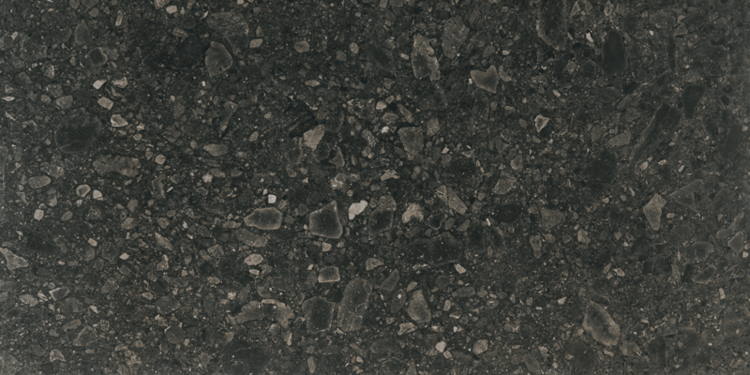 Керамогранит Pamesa Cr. Gransasso Nero, цвет чёрный, поверхность матовая, прямоугольник, 600x1200