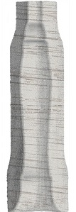 Спецэлементы Kerama Marazzi Монтиони Угол Внутренний Белый Матовый SG5268\AGI, цвет белый, поверхность матовая, прямоугольник, 24x80