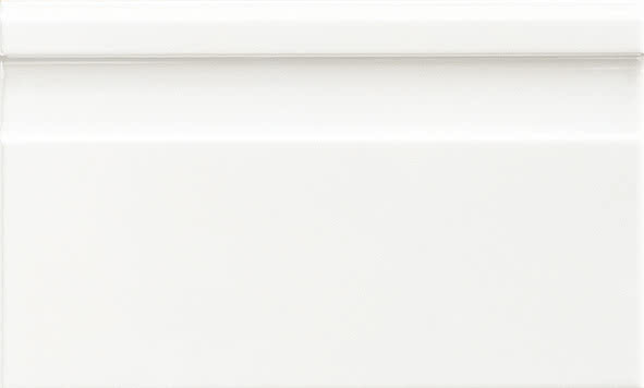 Бордюры Ascot Glamourwall Alzata Calacatta GMCA10, цвет белый, поверхность глянцевая, прямоугольник, 150x250