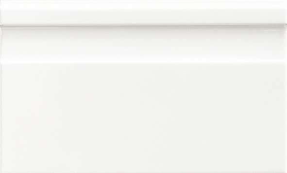 Бордюры Ascot Glamourwall Alzata Calacatta GMCA10, цвет белый, поверхность глянцевая, прямоугольник, 150x250