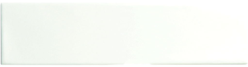 Керамическая плитка Self Style Seventies White Lucido, цвет белый, поверхность глянцевая, под кирпич, 75x300