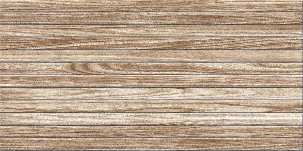 Керамическая плитка Axima Ломбардия Низ, цвет коричневый, поверхность глянцевая, прямоугольник, 300x600