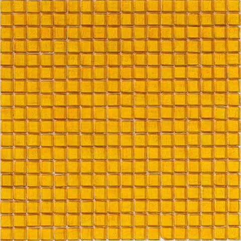 Мозаика Alma Mosaic Glice NW42, цвет жёлтый голубой, поверхность глянцевая, квадрат, 150x150