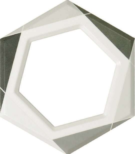 Декоративные элементы Fanal Lino Frame Gris, цвет серый, поверхность матовая, прямоугольник, 247x215