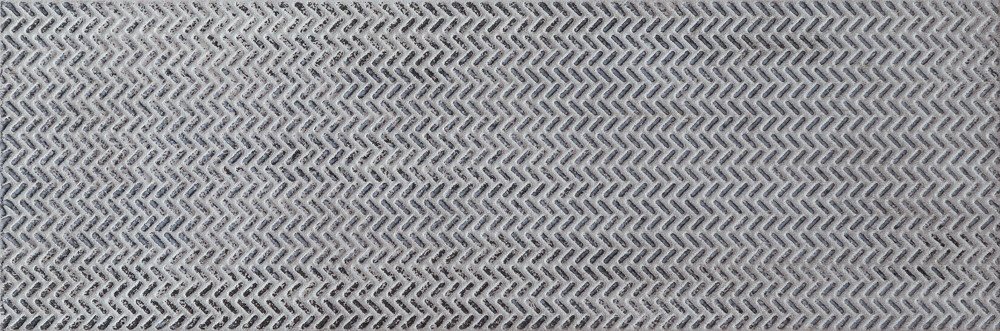 Керамическая плитка Tubadzin Brave Iron Str, цвет серый, поверхность структурированная, прямоугольник, 148x448