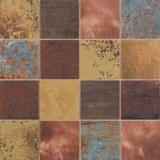 Мозаика Dune Contract Mosaics Oxide 187213, цвет разноцветный, поверхность глянцевая, квадрат, 300x300