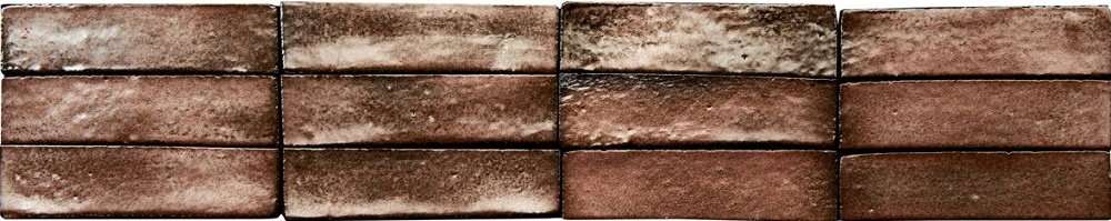 Керамическая плитка Eco Ceramica Metallica Line Copper, цвет коричневый, поверхность глянцевая, прямоугольник, 50x200