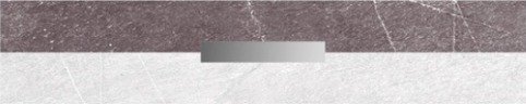 Бордюры Cinca Pulsar Grey Anthracite Opus A 0450/628, цвет разноцветный, поверхность матовая, прямоугольник, 40x250