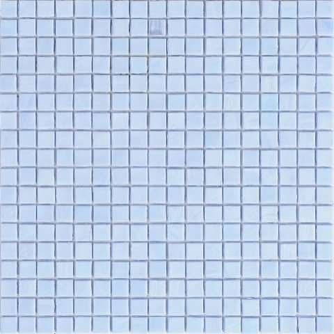 Мозаика Alma Mosaic Opaco N071, цвет голубой, поверхность глянцевая, квадрат, 295x295