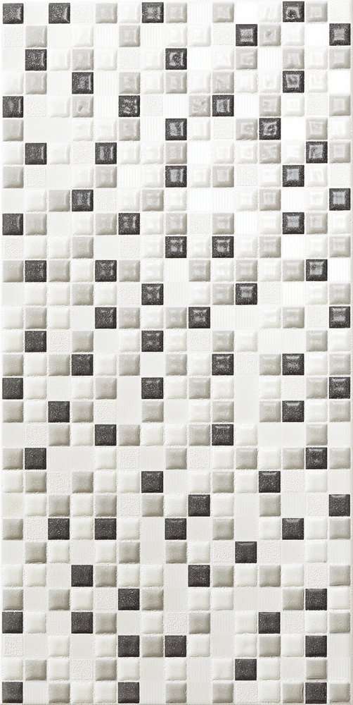 Мозаика Love Tiles Acqua Vela Nero, цвет разноцветный, поверхность глянцевая, прямоугольник, 225x450