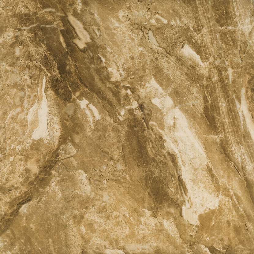 Керамическая плитка Click Bahrein Marron, цвет коричневый, поверхность глянцевая, квадрат, 450x450