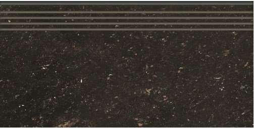 Ступени Grasaro Crystal G-640/PR/st01, цвет чёрный тёмный, поверхность полированная, прямоугольник, 294x600