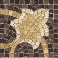 Вставки Vives Iliada Cantonera Afrodita Tabaco, цвет коричневый, поверхность полированная, квадрат, 217x217