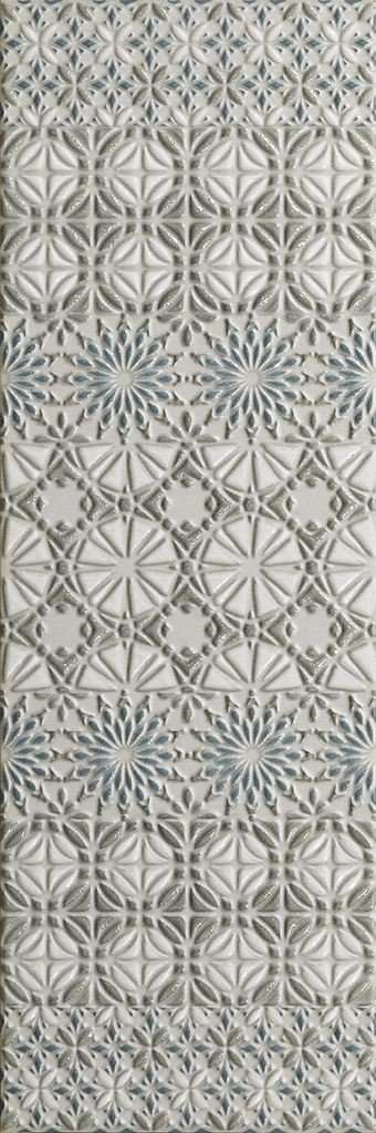 Декоративные элементы El Molino Yute Decor Trivial Perla, цвет серый, поверхность матовая, прямоугольник, 250x750