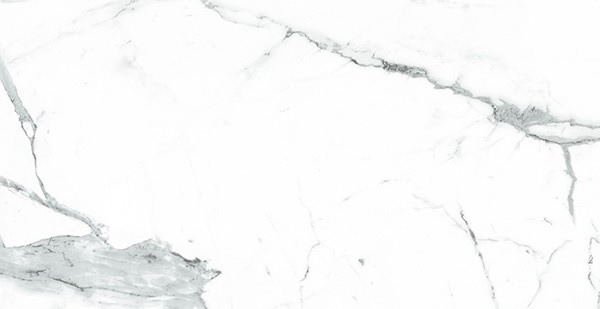 Керамогранит Grifine Ceramics Caraca White ND612101RB, цвет белый, поверхность лаппатированная, прямоугольник, 600x1200