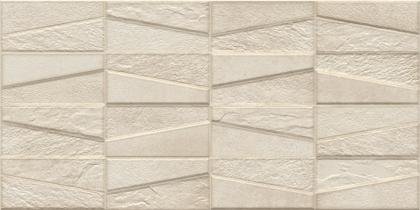 Декоративные элементы Ibero Materika Tektonia Sand, цвет бежевый, поверхность матовая, квадрат, 316x635