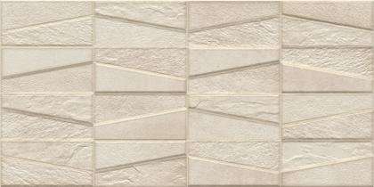 Декоративные элементы Ibero Materika Tektonia Sand, цвет бежевый, поверхность матовая, квадрат, 316x635
