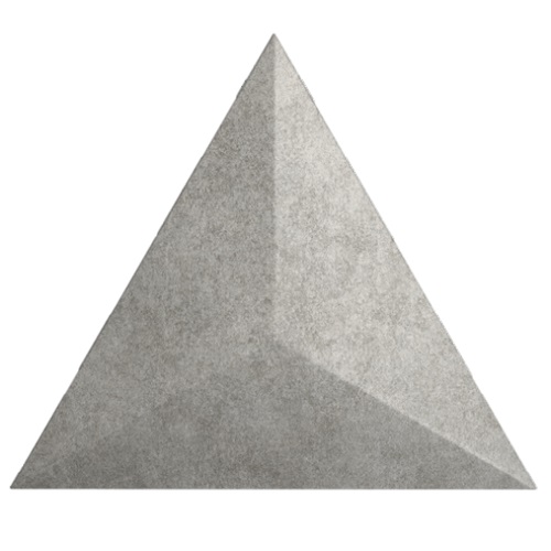 Керамическая плитка ZYX Evoke Traingle Level Cement 218243, цвет серый, поверхность матовая, прямоугольник, 150x170