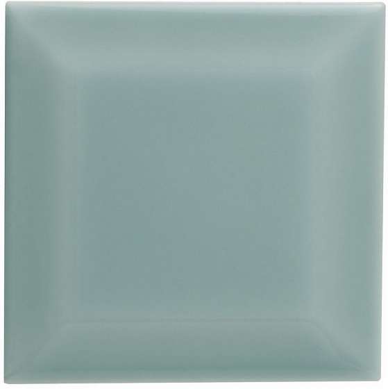 Керамическая плитка Adex ADNE5634 Biselado PB Sea Green, цвет зелёный, поверхность глянцевая, квадрат, 75x75