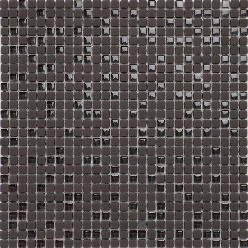 Мозаика Harmony Calm D.Serene Black 17751, цвет чёрный, поверхность матовая, квадрат, 305x305