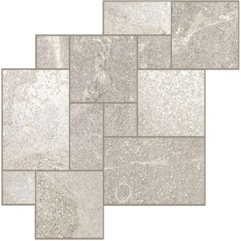 Мозаика Piemme Ibla Ragusa Resina Mix Lap 4014, цвет серый, поверхность лаппатированная, квадрат, 300x300