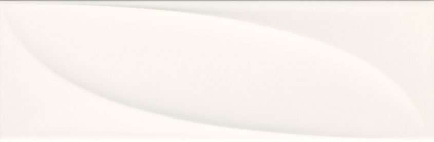 Керамическая плитка Paradyz Tenone Bianco Struktura B, цвет белый, поверхность матовая, прямоугольник, 98x298