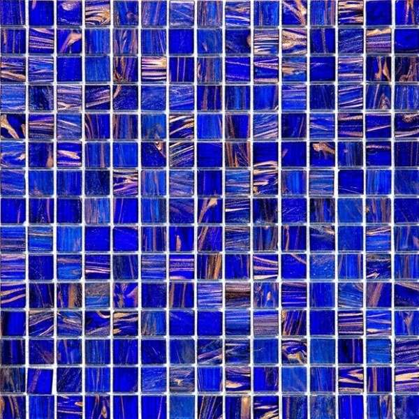 Мозаика Alma Mosaic Смеси 20 Storm(m) CN/880(m), цвет коричневый синий, поверхность глянцевая, квадрат, 327x327