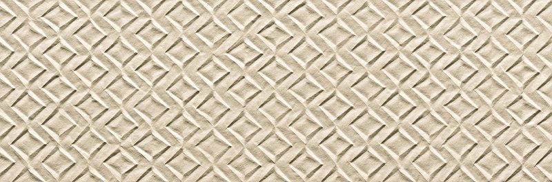 Керамическая плитка Fap Sheer Drap Beige fPBT, цвет бежевый, поверхность матовая 3d (объёмная), прямоугольник, 250x750