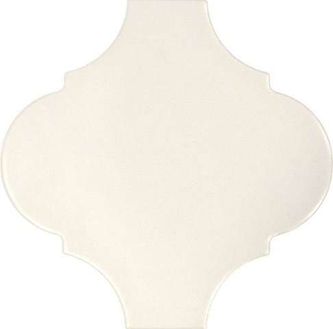 Керамическая плитка Tonalite Satin Arabesque Talco, цвет белый, поверхность матовая, арабеска, 145x145
