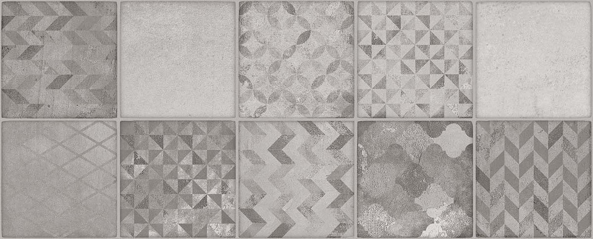 Керамическая плитка Vives Kent Lynton Sombra, цвет серый, поверхность матовая, прямоугольник, 200x500