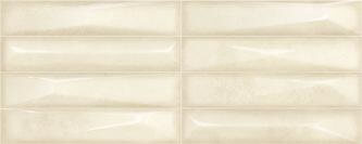 Керамическая плитка Ibero Intuition Rev. Arise Sand B-22, цвет бежевый, поверхность глянцевая, прямоугольник, 200x500