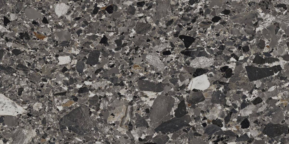 Керамогранит Monocibec Chiaroscuro Cliff Nat Rett 119817, цвет серый, поверхность матовая, прямоугольник, 600x1200
