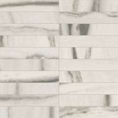 Мозаика Rex Prexious White Fantasy Mos. Matte 756304, цвет белый, поверхность сатинированная, квадрат, 300x300