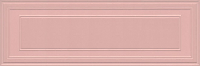 Керамическая плитка Kerama Marazzi Монфорте розовый панель обрезной 14007R, цвет розовый, поверхность матовая, прямоугольник, 400x1200