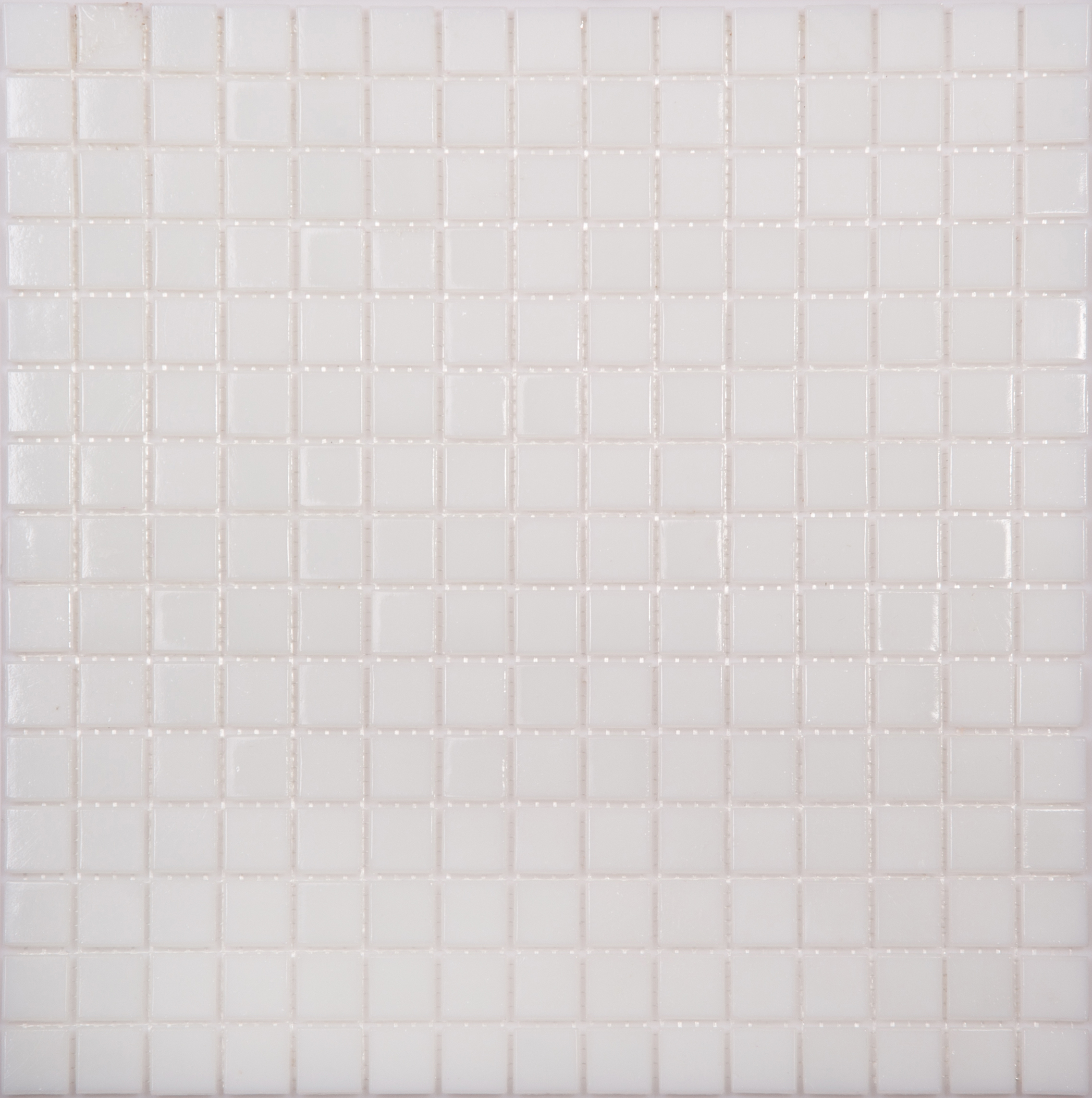 Мозаика NS Mosaic GP02, цвет белый, поверхность глянцевая, квадрат, 327x327