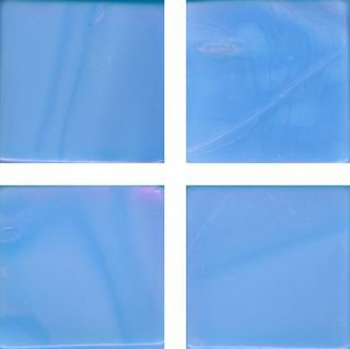 Мозаика Irida Nuance 15.S74(2), цвет голубой, поверхность глянцевая, квадрат, 327x327