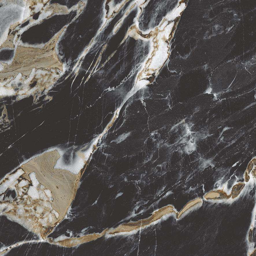 Керамогранит Laparet Castor Polir, цвет белый бежевый чёрный, поверхность полированная, квадрат, 600x600