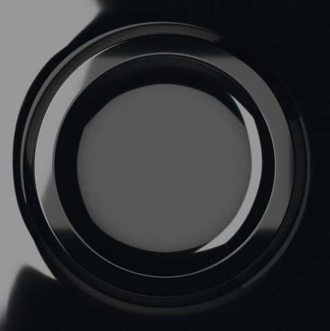 Керамическая плитка Baldocer Opal Black Gloss, цвет чёрный, поверхность глянцевая, квадрат, 250x250