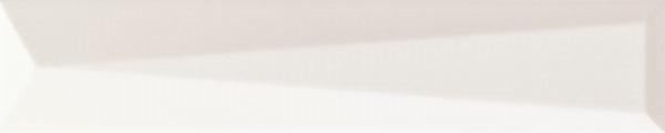 Керамическая плитка Ava UP Lingotto White Matte 192081, цвет белый, поверхность матовая 3d (объёмная), под кирпич, 50x250