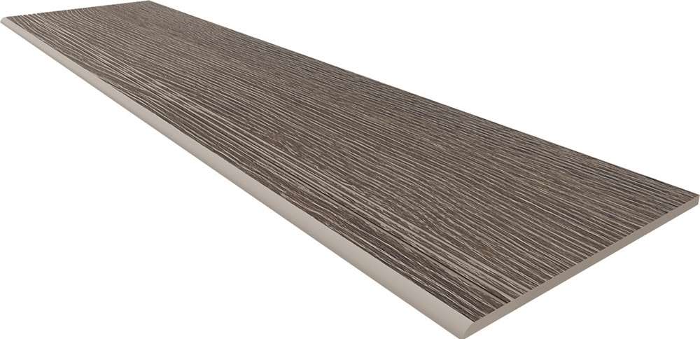 Ступени Estima Kraft Wood Steptrade Wenge KW03 70616, цвет коричневый, поверхность структурированная, прямоугольник, 300x1200