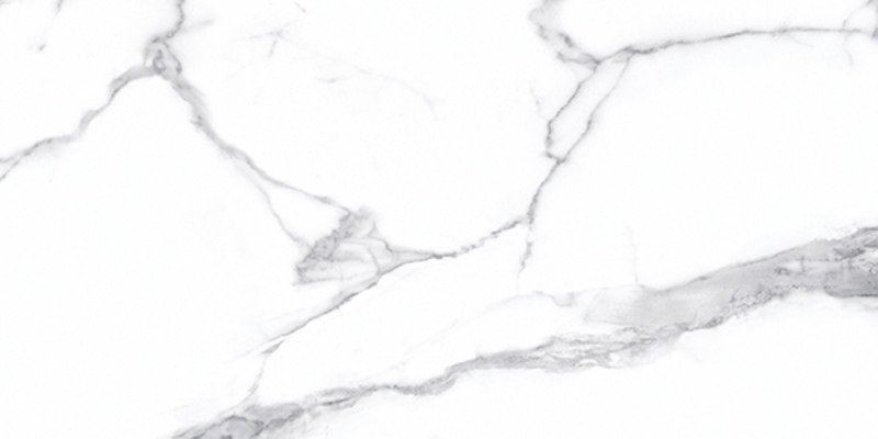 Керамогранит Cerdomus Statuario Bianco Rett 72744, цвет белый, поверхность матовая, прямоугольник, 300x600