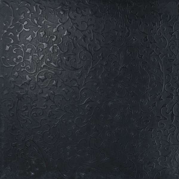 Керамическая плитка Infinity Palas Negro, цвет чёрный, поверхность лаппатированная, квадрат, 600x600