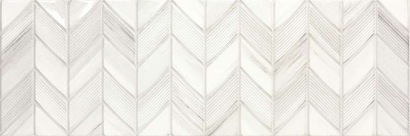 Керамическая плитка Baldocer Riverdale Aden White, цвет белый, поверхность глянцевая, прямоугольник, 300x900